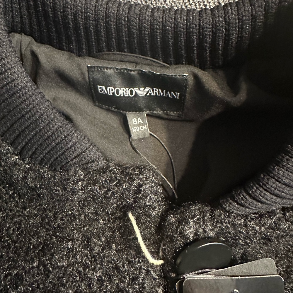 Emporio Armani, girls shearling jacket - Picture 2 of 6